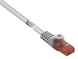 DIGITUS CAT6 U/UTP 0,50m szürke patch kábel
