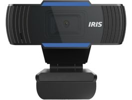 IRIS W-25mikrofonos fekete/kék webkamera