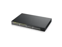 ZyXEL GS1900-48HPv2 48port GbE LAN PoE (170W) smart menedzselheto switch