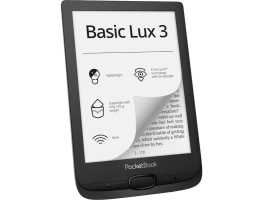 Pocketbook BASIC LUX3 Fekete 6&quot; ebook olvasó (PB617-P-WW)