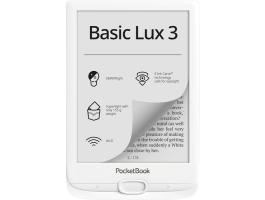 Pocketbook BASIC LUX3 Fehér 6&quot; ebook olvasó (PB617-D-WW)