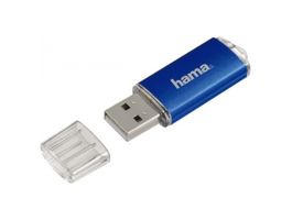Hama 90982 USB2.0 &quot;Laeta&quot; 8GB 10MB/s kék pendrive (90982)