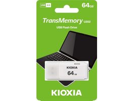 Kioxia 64GB USB2.0 Hayabusa U202 fehér (LU202W064GG4) pendrive (LU202W064GG4)