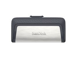 Sandisk 256GB USB3.0/Type-C Dual Drive Fekete-Ezüst (139778) pendrive (139778)