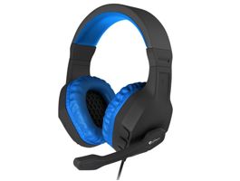 Genesis Argon 200 Gamer mikrofonos sztereo fejhallgató fekete-kék (NSG-0901)