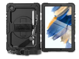 Samsung X200/X205 Galaxy Tab A8 10.5 ütésálló tablet tok 360 fokos védelemmel, 4H kijelzővédő üveggel - Tech-Protect Sol