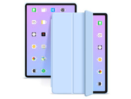 Apple iPad Air 4 (2020)/iPad Air 5 (2022) 10.9 tablet tok (Smart Case) on/off  funkcióval - Tech-Protect - kék (ECO csom