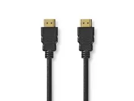 NEDIS HDMI kábel HDMI apa HDMI apa 8K@60Hz eARC Aranyozott 5.00m PVC Fekete Doboz (CVGB35000BK50)