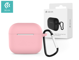 Devia szilikon tok AirPods3 fülhallgatóhoz - Devia Naked Silicone Case Suit for AirPods3 - pink