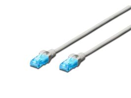 DIGITUS CAT5e U/UTP PVC 1m szürke patch kábel