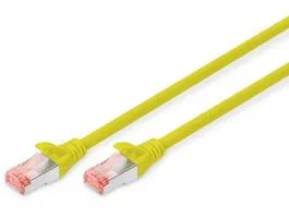 DIGITUS CAT6 S-FTP LSZH 10m sárga patch kábel
