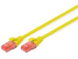 DIGITUS CAT6 U/UTP LSZH 10m sárga patch kábel