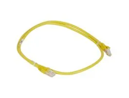 Legrand Cat6A (U/UTP) sárga 1méter LCS3 árnyékolatlan patch kábel