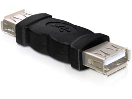 Delock Adapter nemváltó USB-A anya - USB-A anya (65012)