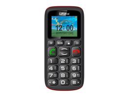 Maxcom MM428BB DualSIM mobiltelefon extra nagy gombokkal, vészhívóval (fekete) (MM428BB)