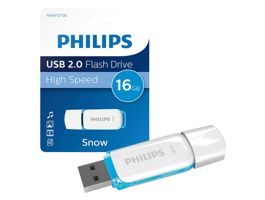 Philips Pendrive USB 2.0 16GB Snow Edition fehér-kék (PH667933)