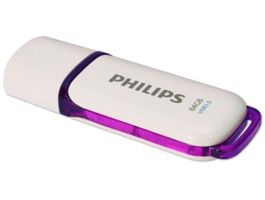 Philips Pendrive USB 3.0 64GB Snow Edition fehér-lila (PH668213)