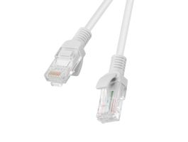 LANBERG UTP Cat.5E patch kábel 1,5m szürke (PCU5-10CC-0150-S)