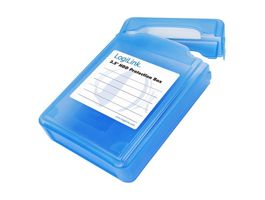 LogiLink 3,5&quot; HDD Védődoboz, kék (UA0133)
