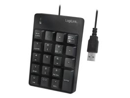 Logilink Billentyűzet USB csatlakozással, 19 gomb (ID0184)