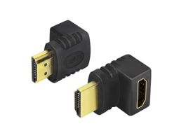 Logilink HDMI adapter, A/M-A/F, 90 -os szögben, rövid, 4K/30 Hz (AH0007)