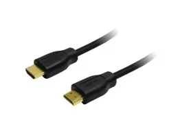 LogiLink HDMI Kábel 1.4, 2x HDMI apa, fekete, 2m (CH0037)