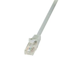 LogiLink Patch kábel Econline, Cat.5e, U/UTP, szürke, 0,5 m (CP1022U)