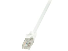 LogiLink Patch kábel Econline, Cat.6, U/UTP, fehér, 1 m (CP2031U)