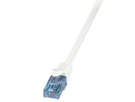Logilink Patch kábel Econline, Cat.6A, U/UTP, fehér, 0,5 m (CP3021U)