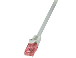 LogiLink Patch kábel PrimeLine, Cat.6, U/UTP, szürke, 0,25 m (CQ2012U)