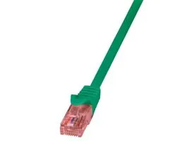 LogiLink Patch kábel PrimeLine, Cat.6, U/UTP, zöld, 1 m (CQ2035U)