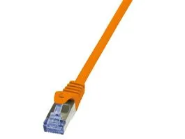 LogiLink Patch kábel PrimeLine, Cat.6A, S/FTP, narancssárga, 3 m (CQ3068S)