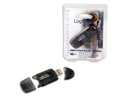 LogiLink SD/MMC kártyaolvasó, USB 2.0 külső stick (CR0007)