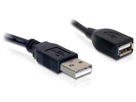 Delock USB 2.0 A-A 15cm apa-anya hosszabbítókábel (82457)