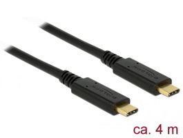 Delock USB 2.0 kábel Type-C a Type-C 4 m PD 5 A E-Marker (85206)