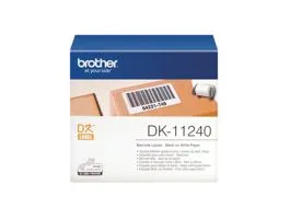 Brother DK-11240 elővágott öntapadós címke 600db/tekercs 102mm x 51mm White