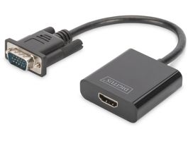 Digitus VGA to HDMI Converter + Audio (3.5mm)