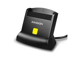 AXAGON CRE-SM2 USB Smart Card ID Card Reader  SD/microSD/SIM Card Reader