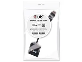 CLUB3D Displayport 1.2 - HDMI 2.0 UHD active adapter