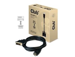 CLUB3D DVI - HDMI 1.4 2m kétirányú kábel