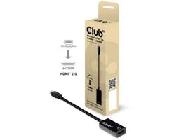 CLUB3D Mini Displayport - HDMI 2.0a adapter