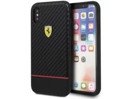 Ferrari On-Track Racing iPhone X/XS karbon karbon/gumi tok