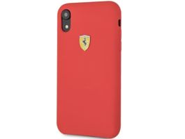 Ferrari SF iPhone XR piros szilikon tok