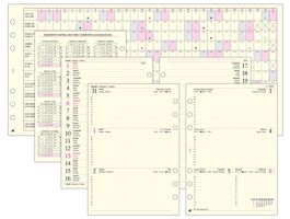 Kalendart Saturnus 2022-es L311 heti beosztású gyűrűs betétlap csomag