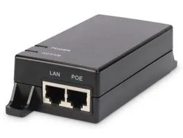 DIGITUS Gigabit Ethernet PoE 802.3af 15,4W tápfeladó