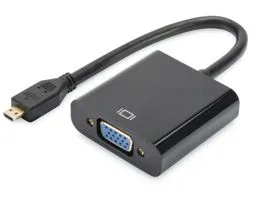DIGITUS micro HDMI apa - VGA anya adapter