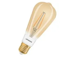 Ledvance Smart+ 6W 2400K E27, dimmelhető Edison alakú filament LED fényforrás