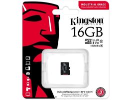 Kingston 16GB SD micro Industrial (SDHC Class 10 A1) (SDCIT2/16GBSP) memória kártya