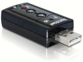 DELOCK (61645) USB hangkártya