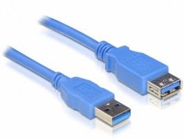 Delock (82539) USB3.0 -A (apa/anya) 2m hosszabbító kábel